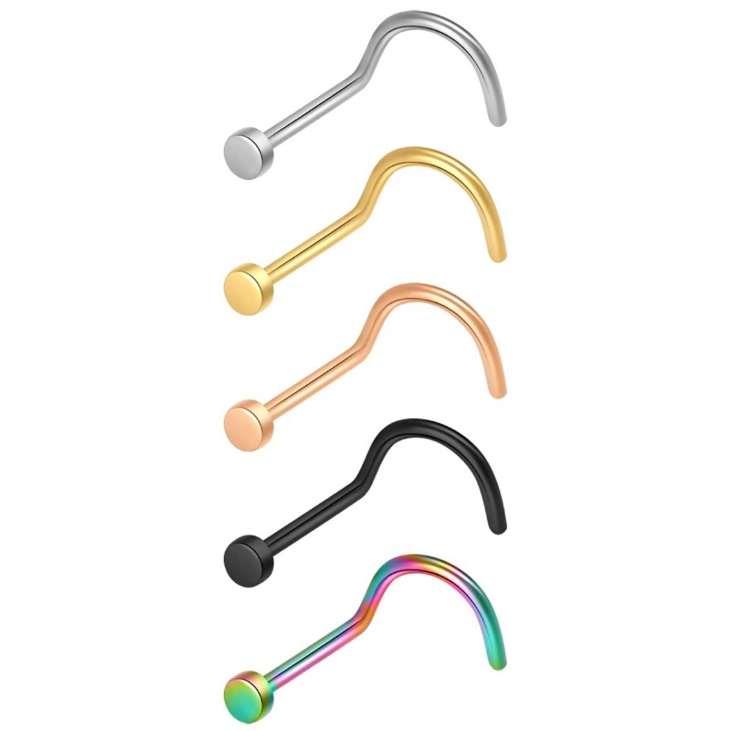 Body Jewelry Surgical Steel - 5 piezas, 20G, 20G, anillos de