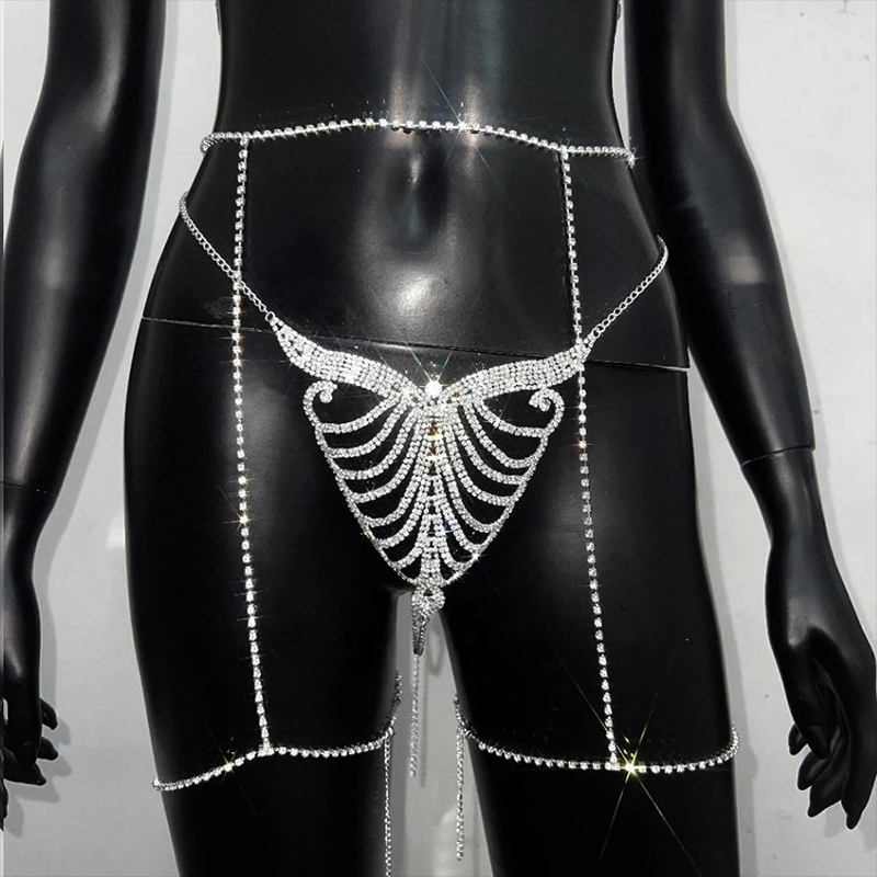 Stonefans-Conjunto de Tanga y  - Body Jewelry Retainers reseña y precio