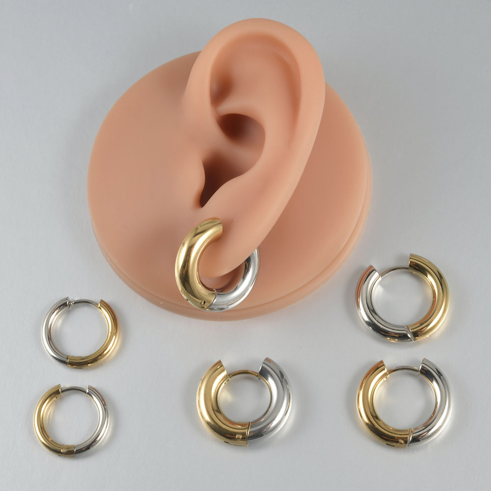 Pendientes de acero quirúrgico - Body Jewelry Surgical Steel reseña y precio